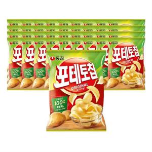 농심 포테토칩 60g 40개