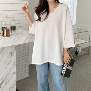 [아이우먼]빅사이즈 408 브이나그랑7부루즈티 DNOG458