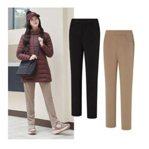 [콜핑]LD18 여성 겨울 밍크본딩 바지 브록(여) KUP9591W