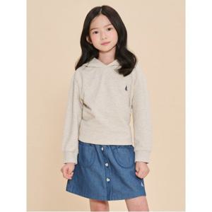 [빈폴키즈][빈폴키즈] 후드 스웨트 셔츠  베이지 (BI4841UE1A)
