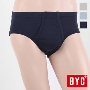 BYC 남자 편한 삼각 팬티 순면 베이직 맥시 소변구 브리프