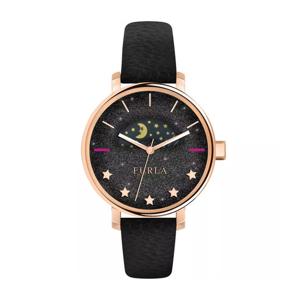 FURLA 훌라 레아 블랙 레더 시계 R4251118501