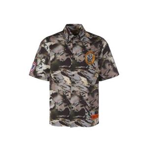 헤론 프레스톤 반팔 셔츠 HMGA027S22FAB002 5900 Green GREEN