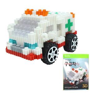 이지 툭툭블럭_구급차 (교통기관 8종 시리즈)