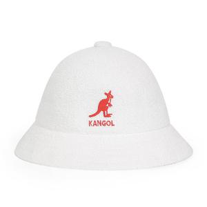 캉골 K3407 WHITE 버뮤다 캐주얼 빅로고 버킷햇