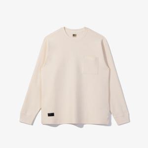 뉴에라 HW 13781221 [블랙라벨] 베이직 롱 슬리브 버터