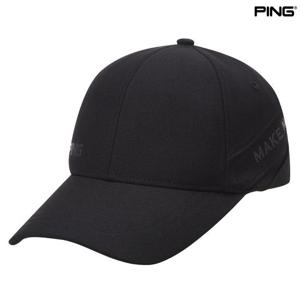 [핑골프]남성 절개 포인트 볼캡 (111D3CP101_BK)
