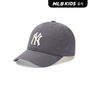 [MLB키즈 공식] 에이스 볼캡 NY (L.Charcoal Grey) 7ACP6604N-50CGL