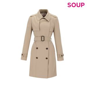 [숲]더블 미디 트렌치코트(SA9BB90)