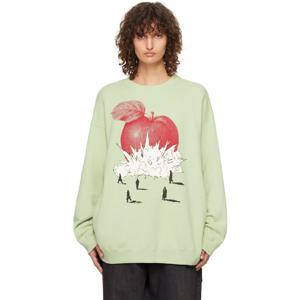 25 FW 언더커버 여성 그린 UC2D4893 1 스웨트셔츠 242414F098002