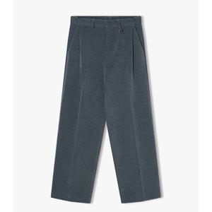 리버클래시 24FW 블루 와이드핏 원턱 코듀로이 팬츠 LKW23471