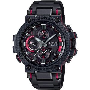 카시오 MTG-B1000XBD-1AJF MT-G Carbon Bezel 블루투스 탑재 전파 솔라 레이어 컴포지트 밴드