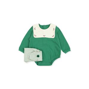 [오가닉맘]스노우메리그린긴소바디수트  MJWLQS02