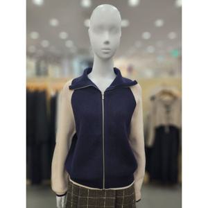 [플라스틱아일랜드]배색 집업 가디건 PP4KG061_DJ