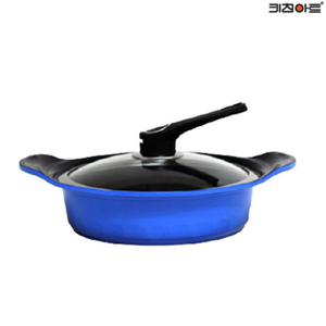 키친아트 S100G 주물냄비 세라믹코팅 전골냄비 24cm