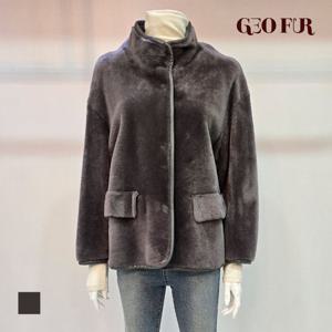 [GEO FUR] 천연모피 리얼 무스탕 자켓_G304FJK0060
