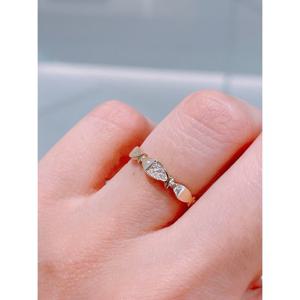 미니골드 14K 럭키피쉬 샤인반지 RSIM4030
