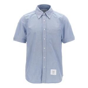 톰브라운 반팔 셔츠 MWS239EF0313480 Light Blue