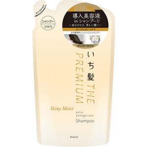 이치카미 더 프리미엄 엑스트라 데미지 케어 샴푸 (샤이니 모이스트) 리필 340mL