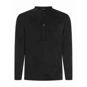 [TOMFORD] 라프리마 남성 셔츠 Henley 파자마 T4H161010002 블랙 /8
