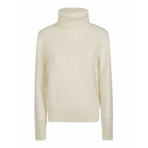 [POLO RALPH LAUREN] 라프리마 여성 크루 넥 릴렉스 롱 슬리브 풀오버 211891667001 화이트 /8