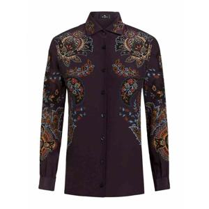 [ETRO] 라프리마 여성 셔츠 페이즐리 프린트 WRIA0019AK434X0810 블랙 /8