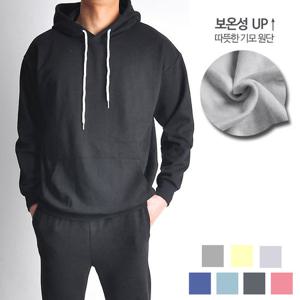 YWHOOD0001 겨울 기모 트레이닝 후드티셔츠