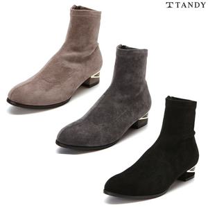 탠디  여성 삭스 앵클 부츠 (굽 3CM) 819723 블랙/그레이/베이지