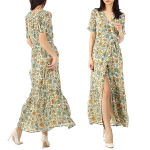 루이스미샤 SANDHYA 랩 롱 원피스 WRIS23L0119 ALMBOHEMIANHINDI