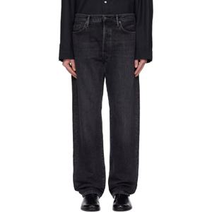 25 FW 아크네 남성 블랙 1999M 루즈 핏 데님 진 251129M186018