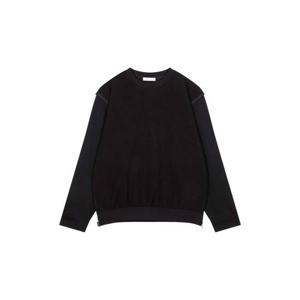 리버클래시 24SS 블랙 오버핏 니트 베스트 티셔츠 LKS41304