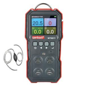 수동펌프 4종 복합측정기 WT-8811 수동펌프 O2 H2S CO CH4
