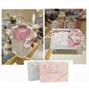 25봄 여름신상 HK(IV)멀티체리바디슈트 양말SET