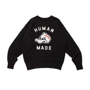 남성 휴먼 메이드 츠리아미 스웨트셔츠 블랙 HM28CS029