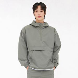공용 스트레치 후드 아노락 티셔츠-EARU5119B0V