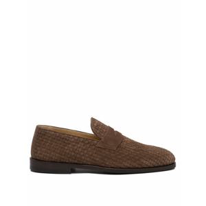 [BRUNELLO CUCINELLI] 라프리마 남성 우븐 스웨이드 페니 로퍼 MZUIHCB799 C7655 Brown /3