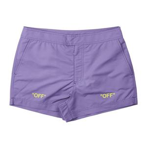 [오프화이트] 남성 오프 프린팅 스윔팬츠 OMFD002S23FAB0013850
