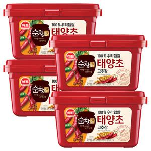 해표 순창궁 우리햅쌀 태양초 고추장 1kg 4개