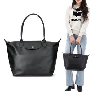 롱샴 르 플리아쥬 엑스트라 미디움 레더 토트백 L2605 987 001