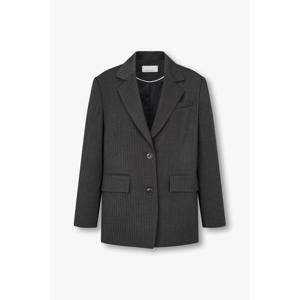 [보브]헤링본 노치트 라펠 싱글 자켓 7155110200