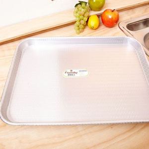 사각쟁반 엠보싱 칼라 쟁반 대 주방용품 트레이
