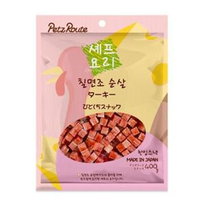 펫츠루트 셰프요리 칠면조 순살 400g