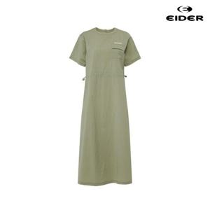 여성 HIKE PACK (하이크 팩) 반팔 원피스 (L/Khaki) (DWM25269_K6)