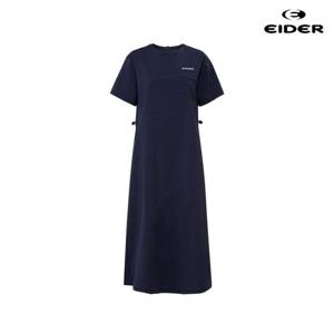 여성 HIKE PACK (하이크 팩) 반팔 원피스 (Carbon) (DWM25269_Z6)