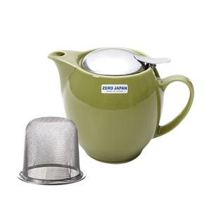 제로재팬 티포트 라운드 580ml 알로에 (BBN-03AL) 도자기 티팟세트