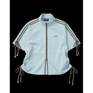 [널디] 우먼스 리본 반팔 트랙 탑(25SS) PNES25TR05 W S RIBBON S S TRACK TOP(25SS)