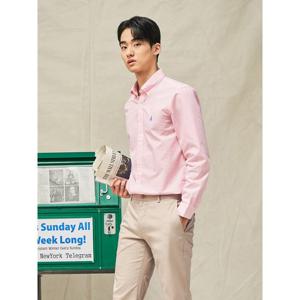 [빈폴멘] 시어서커 스트라이프 셔츠  핑크 (BC5364C18X)