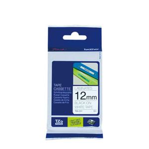 자재 부라더 라벨테이프 TZe-561(36MM)파랑/검정 TZe-561