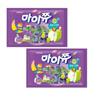 [오리온] 마이쮸 포도+사과 720g 2봉