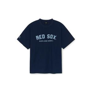 MLB  (3ATSV0253-43NYS) 공용 빅로고 오버핏 반팔 티셔츠